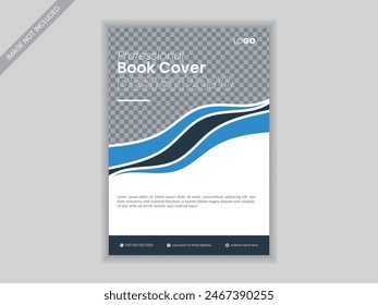 Vector modern book cover design and Company annual report