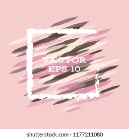 Vector modern bright frame for text. Dynamic stylish geometric frame. Element for the design of business cards, invitations, gift cards, leaflets, brochures, posters, discounts and sales.