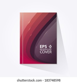 Vector modern brochure, book, flyer, journal cover design template.