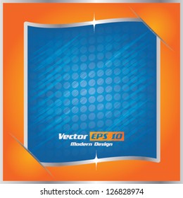 Vector modern brochure design