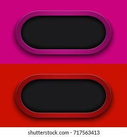 Vector modern business banner frame background with place for your text