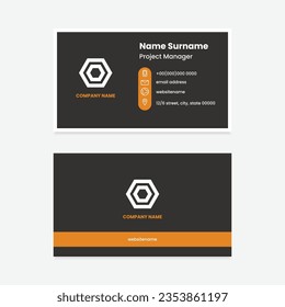 Vector Modern business card layout