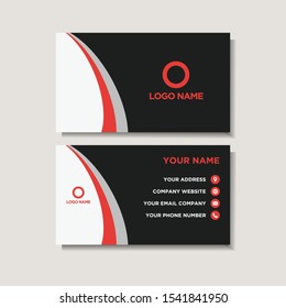 Vector Modern Business Card Template 