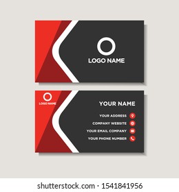 Vector Modern Business Card Template 