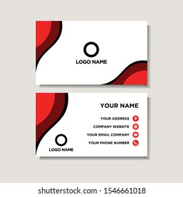 Vector Modern Business Card Template 
