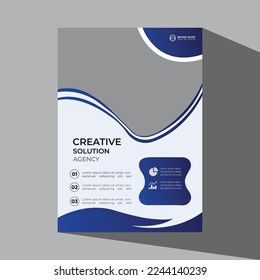 VECTOR modern business flyer template