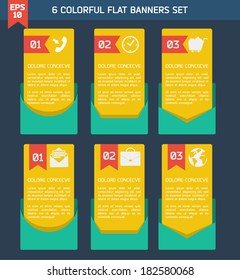 Vector Modern Business Infographic Background 