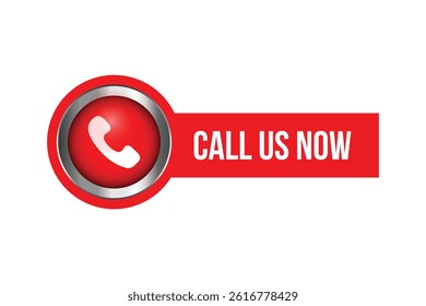 vector Modern call us now header template 
