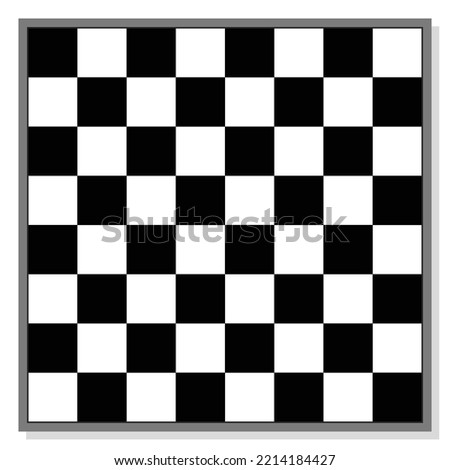 Vector modern chess board background design.