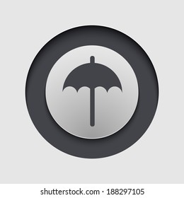 Vector modern circle icon. Eps 10 illustration