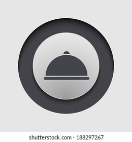 Vector modern circle icon. Eps 10 illustration