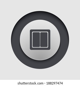 Vector modern circle icon. Eps 10 illustration