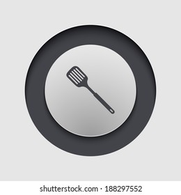 Vector modern circle icon. Eps 10 illustration