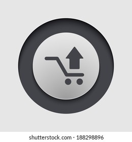 Vector modern circle icon. Eps 10 illustration