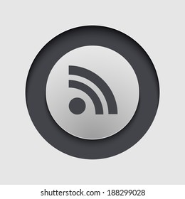 Vector modern circle icon. Eps 10 illustration