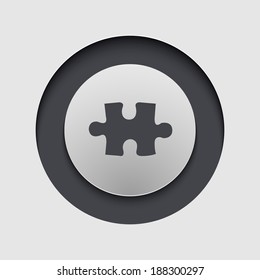 Vector modern circle icon. Eps 10 illustration