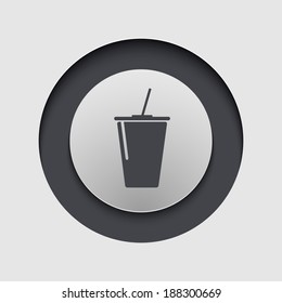 Vector modern circle icon. Eps 10 illustration