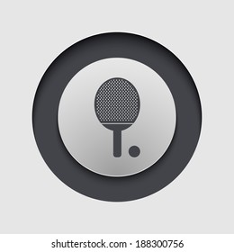 Vector modern circle icon. Eps 10 illustration