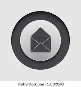 Vector modern circle icon. Eps 10 illustration