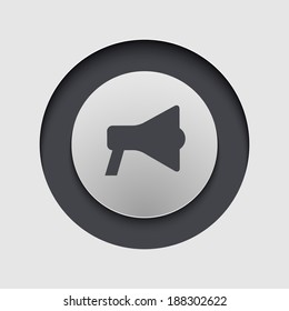 Vector modern circle icon. Eps 10 illustration