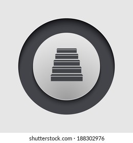 Vector modern circle icon. Eps 10 illustration