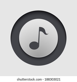 Vector modern circle icon. Eps 10 illustration
