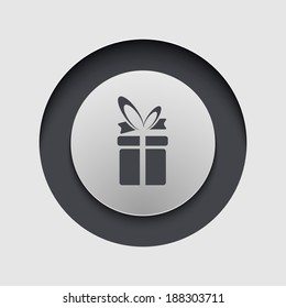 Vector modern circle icon. Eps 10 illustration