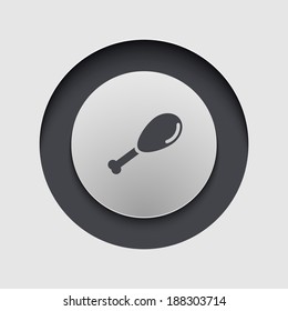 Vector modern circle icon. Eps 10 illustration