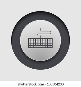 Vector modern circle icon. Eps 10 illustration