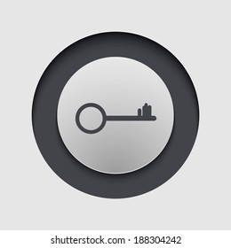 Vector modern circle icon. Eps 10 illustration