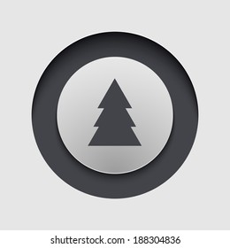 Vector modern circle icon. Eps 10 illustration