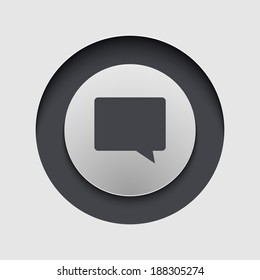 Vector modern circle icon. Eps 10 illustration