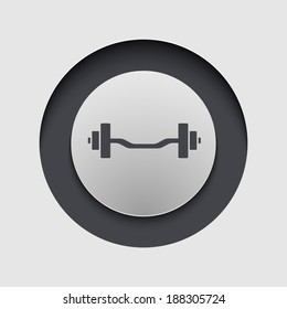 Vector modern circle icon. Eps 10 illustration