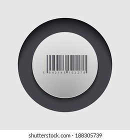 Vector modern circle icon. Eps 10 illustration