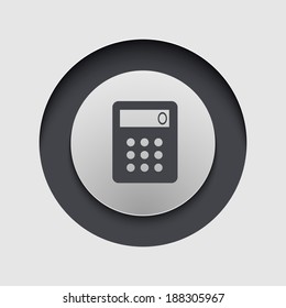 Vector modern circle icon. Eps 10 illustration