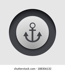 Vector modern circle icon. Eps10