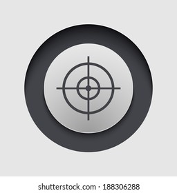 Vector modern circle icon. Eps10