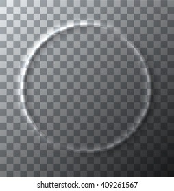 Vector modern circle  on transparent background. Eps10