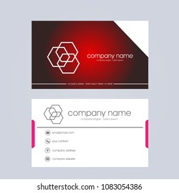 Vector Modern and Clean Business Card Template