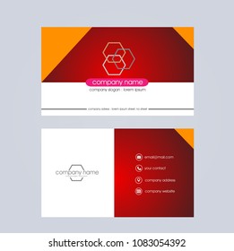 Vector Modern and Clean Business Card Template