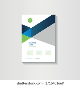 Vector modern and clean business card template. Stock illustration