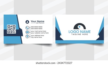  vector modern and clean business card template design