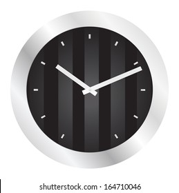Vector modern clock