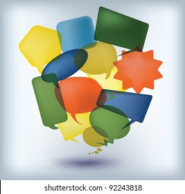 Vector modern color abstraction background