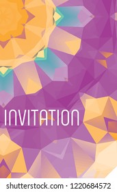 Vector modern colorful design template for cards,  brochures, posters, covers and banners
