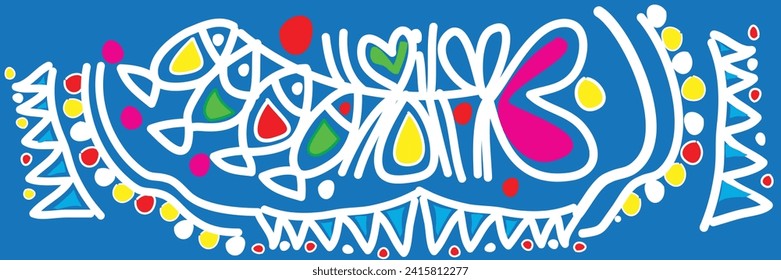  vector modern colorful floral background