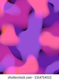 vector modern colorful freeform shape overlap background for brochure banner and publication