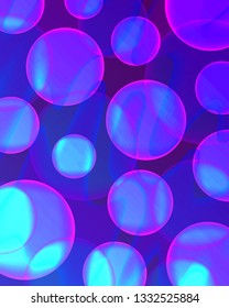 vector modern colorful freeform shape and circle overlap background for brochure banner and publication
