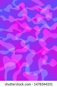 vector modern colorful freeform shape overlap background for brochure banner and publication