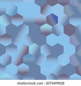 Vector modern colorful geometry hex pattern, color abstract geometric background, pillow multicolored print, Graphic or website layout.
